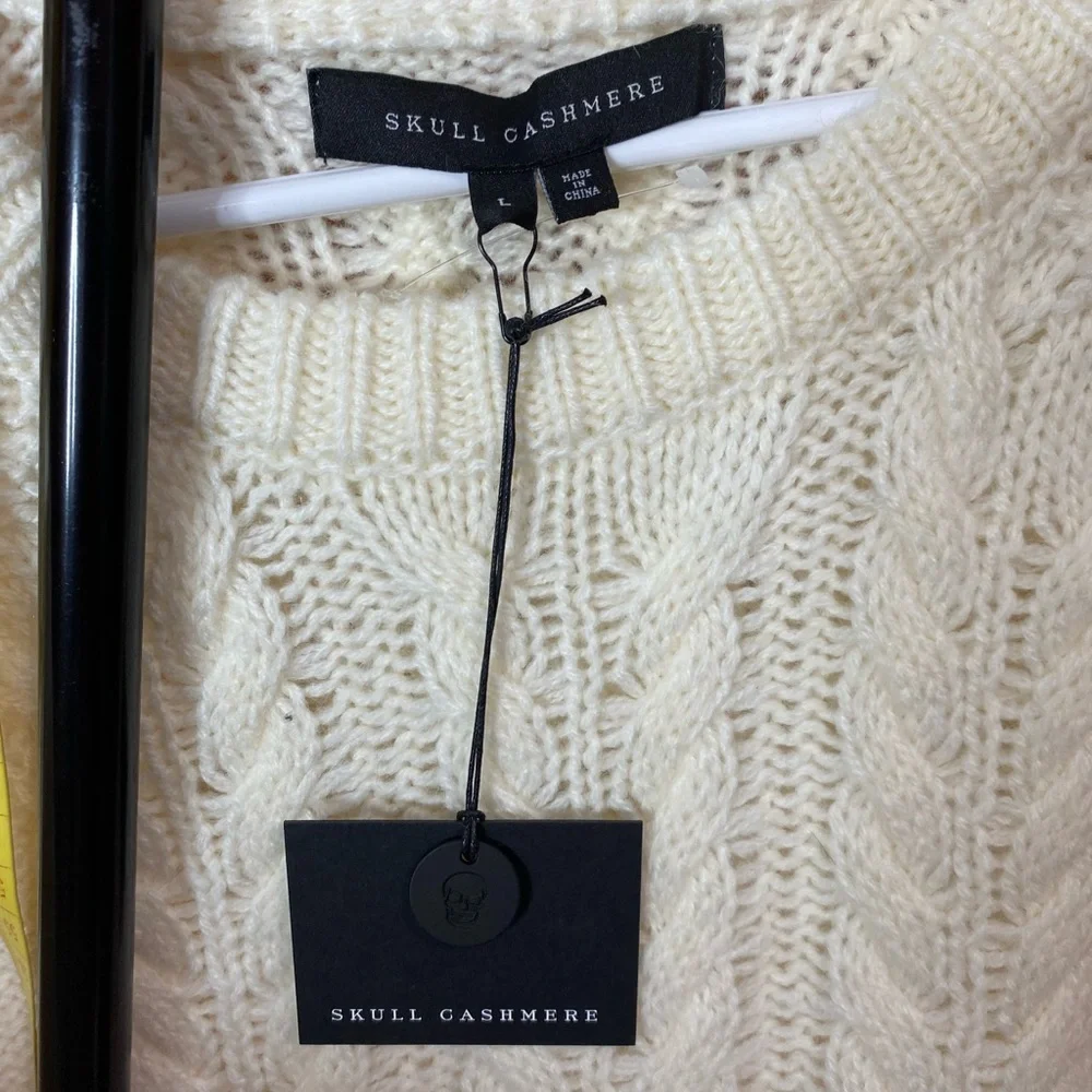 360 Cashmere Cable Knit Sweater